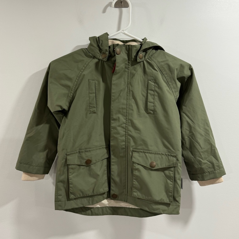 Mini A Ture Green Kids Jacket